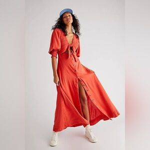 Free People String Of Hearts Maxi Dress